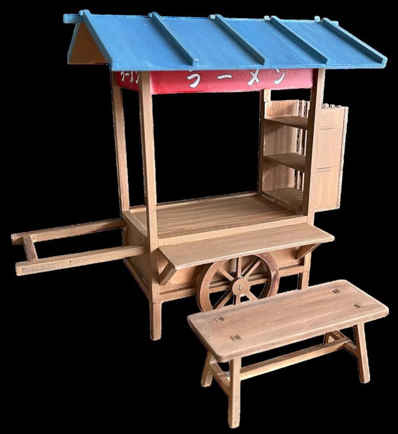 Amazon | コバアニ模型工房 1/12 和の造作シリーズ 屋台 Food cart