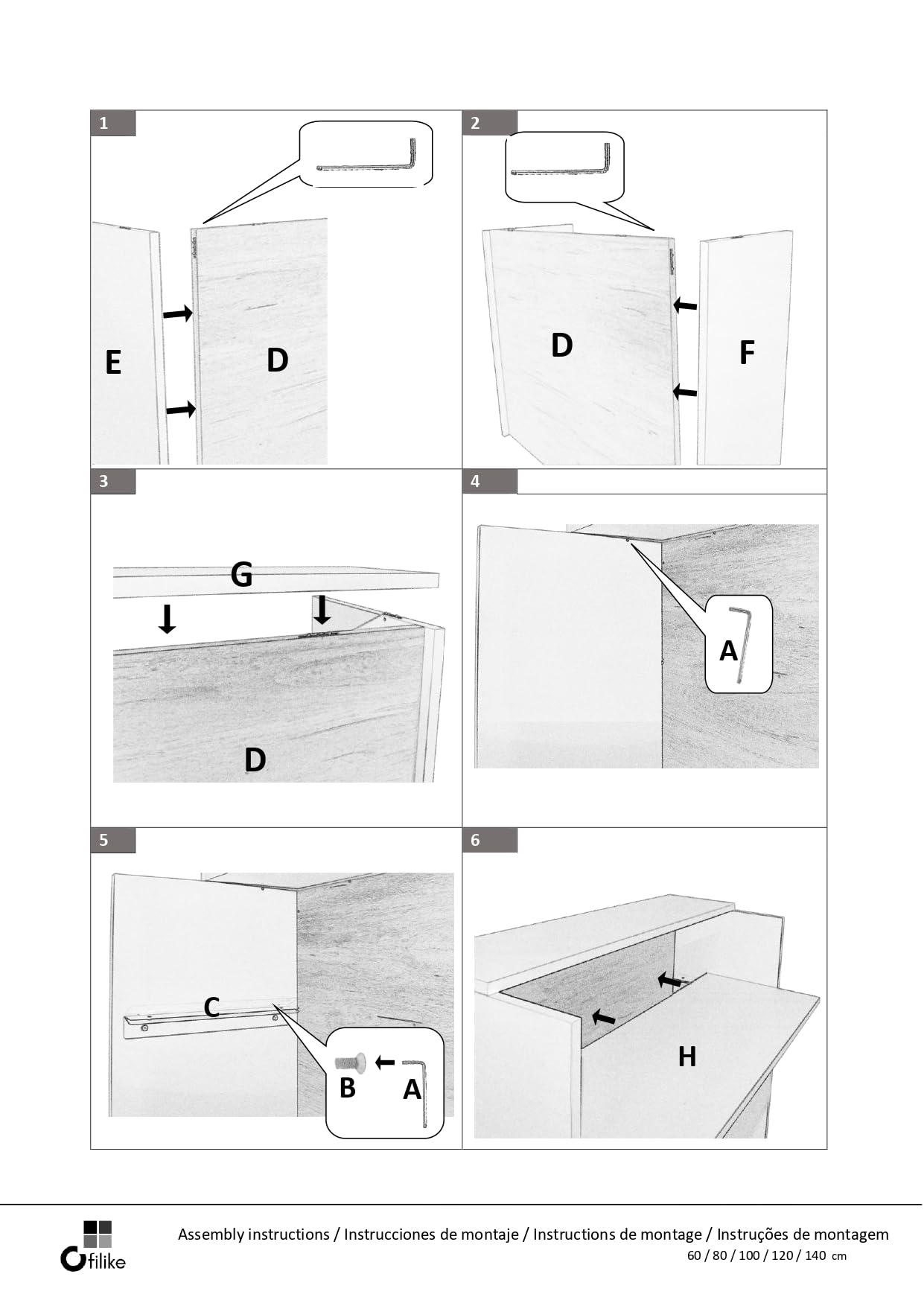 Mostrador de Recepción para Hostelería, Cafetería. Mesa Mostrador con Diseño en Relieve Vaso Café (80cm Ancho, Blanco)