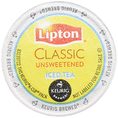 Lipton K-Cup Packs, Classic Unsweetened ICED Tea, 48 Count