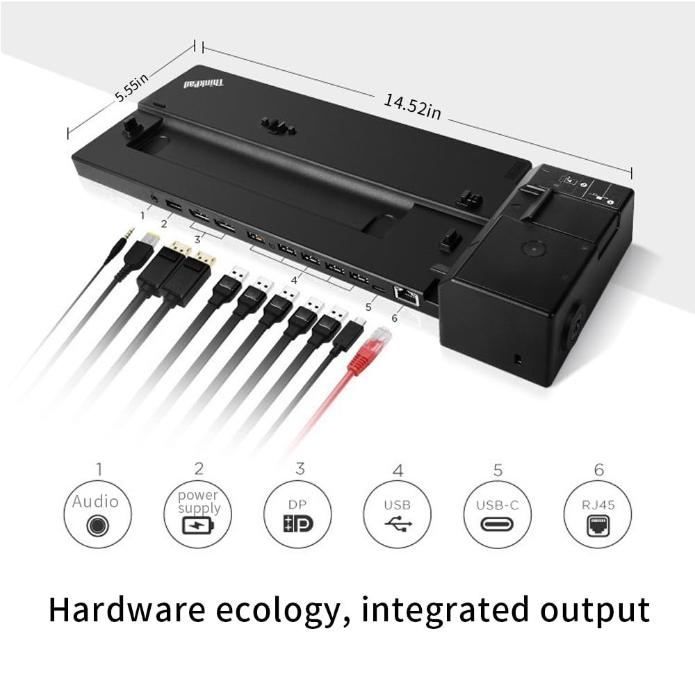 Amazon.com: Docking Station(40AH) for Lenovo ThinkPad Docking