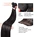 Straight Human Hair Bundles Color 1B Straight Bundles Human Hair 8a Grade Hair Weave Hair Extensions Double Weft Remy Hair Soft and Silky for Black Women (20 22 24 inch,3 Bundles)