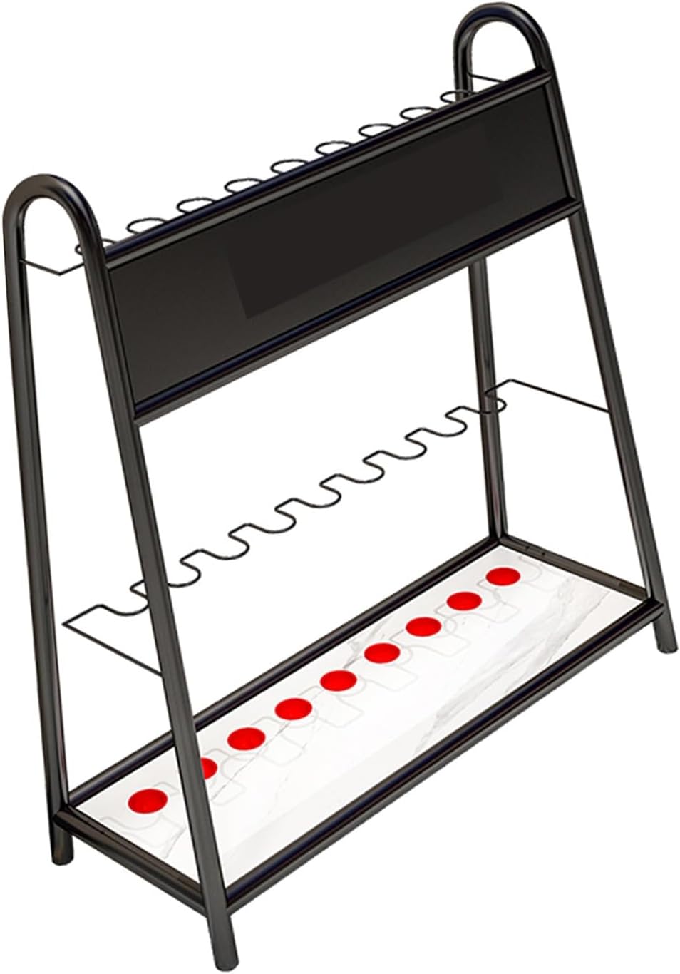 Pool Table Accessories Equipment Organizer,Freestanding Billiard Cue Rack,for Billiard Game Room(Color2)
