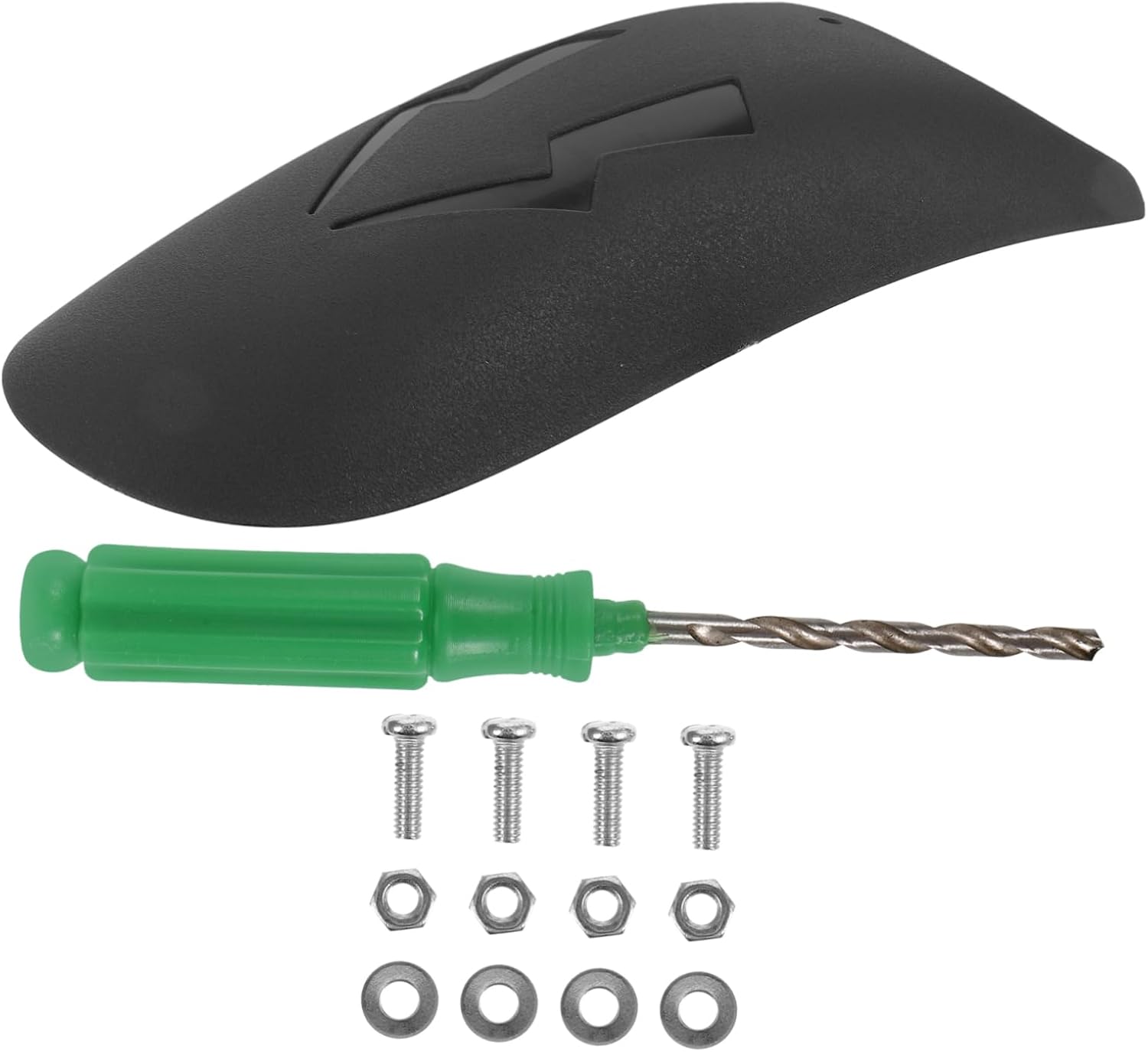SOLUSTRE Motorcycle Front Mudguard Splash Guard Durable Wheel Protector for Enhanced Cleanliness Easy Installation Accessories Fits Motorcycles Protects against Water Mud Splashes