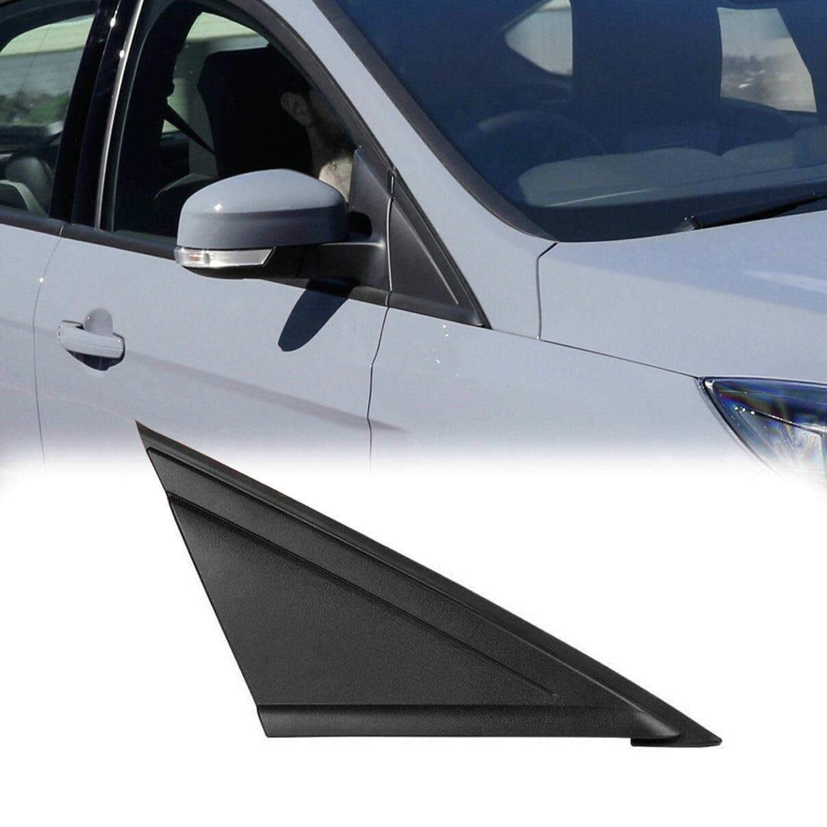 AutoResolution1 Left Front Fender Corner Window Molding For Ford Focus 2012-2018