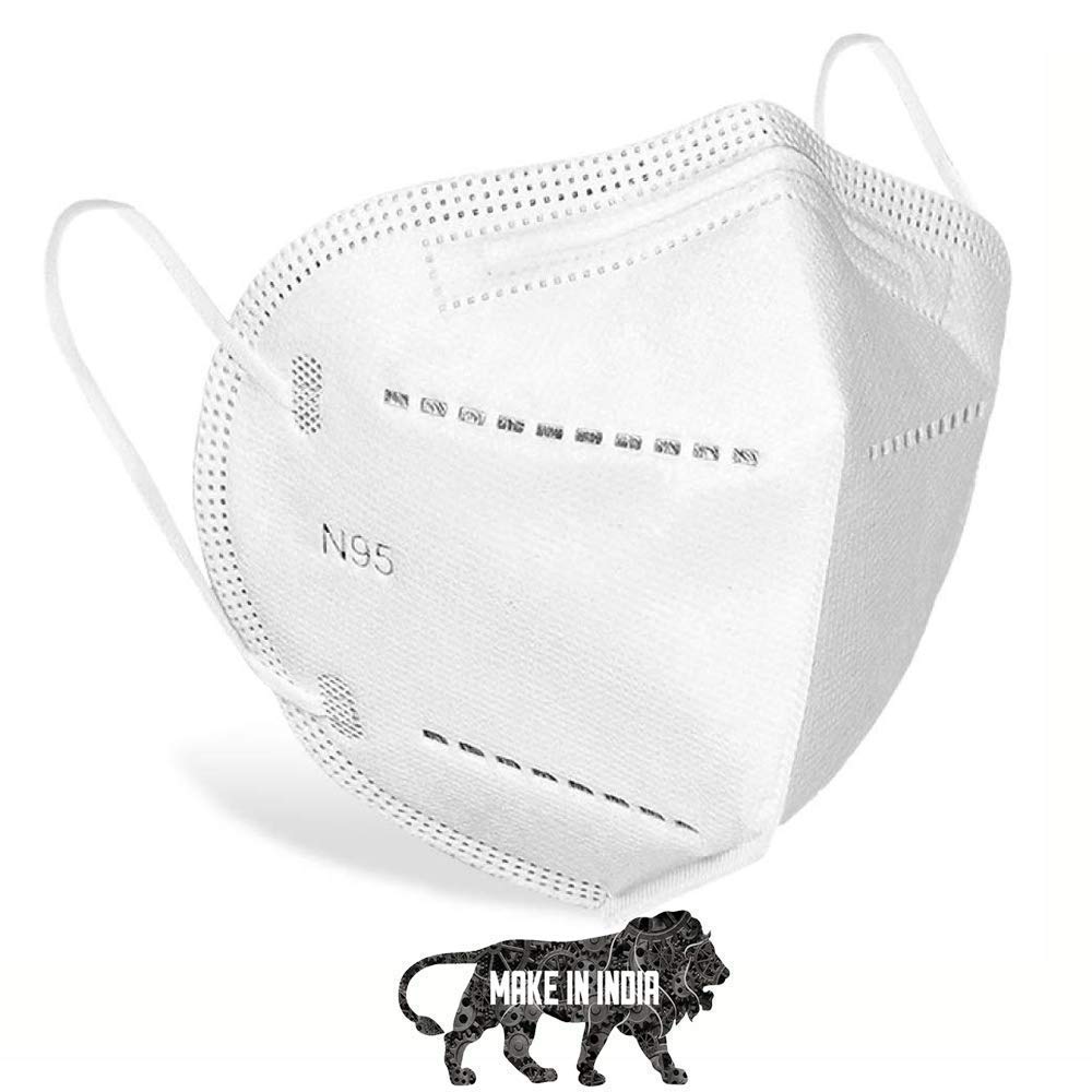 Breatheazy Non-Woven Fabric Reuseable N95 Face Mask (White, Without Valve, Pack of 25) for Unisex (B092M3SQXX) Amazon Price History, Amazon Price Tracker