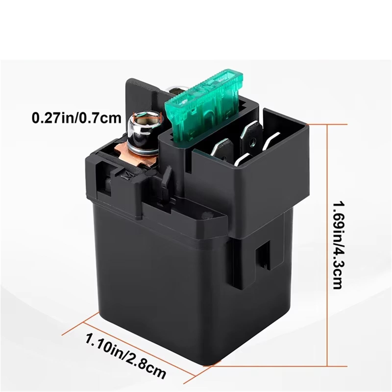 Relé Solenoide Arranque Motocicleta Para BN125 Para Eliminador