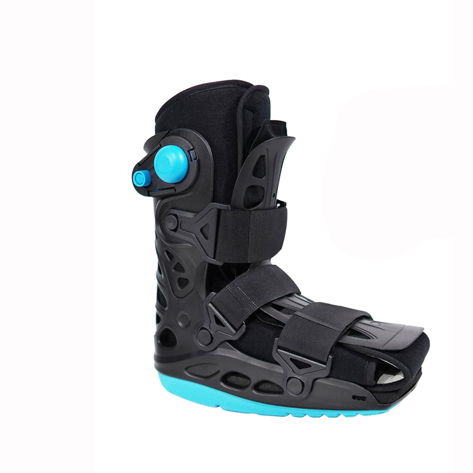 SFKLYU Inmovilizador Ortopédico para Dormir, Bota de Soporte para Tobillo y Pie para Fracturas, Férula Nocturna para Fascitis Plantar y Tendinitis Aquílea,A Left,S