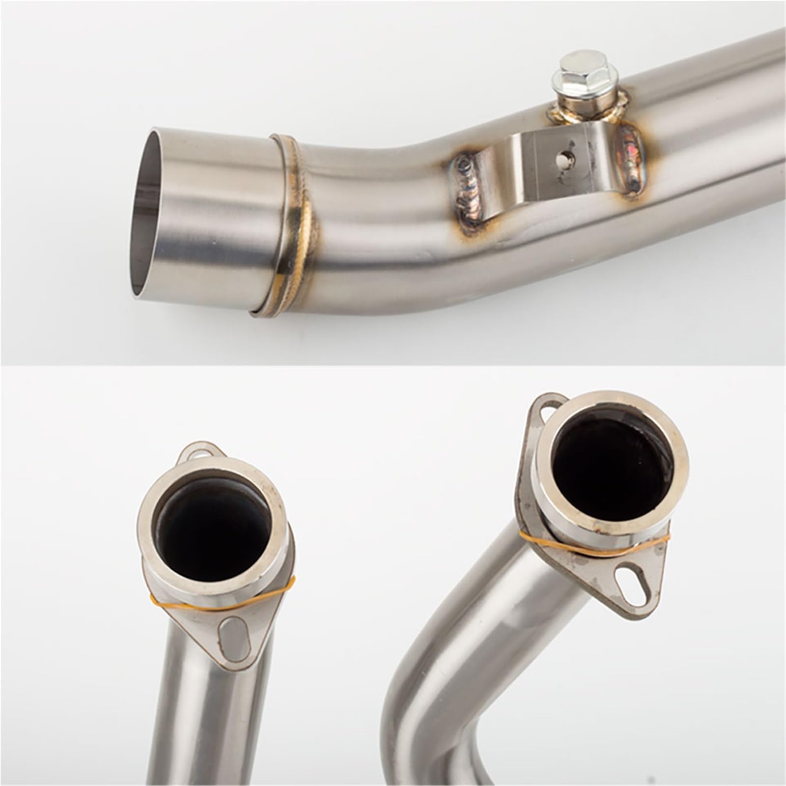 Per BMW F900R F900XR 2020-2024 Sistema Di Scarico Moto Anteriore Collegamento Tubo Marmitta Silenziatore Intestazione