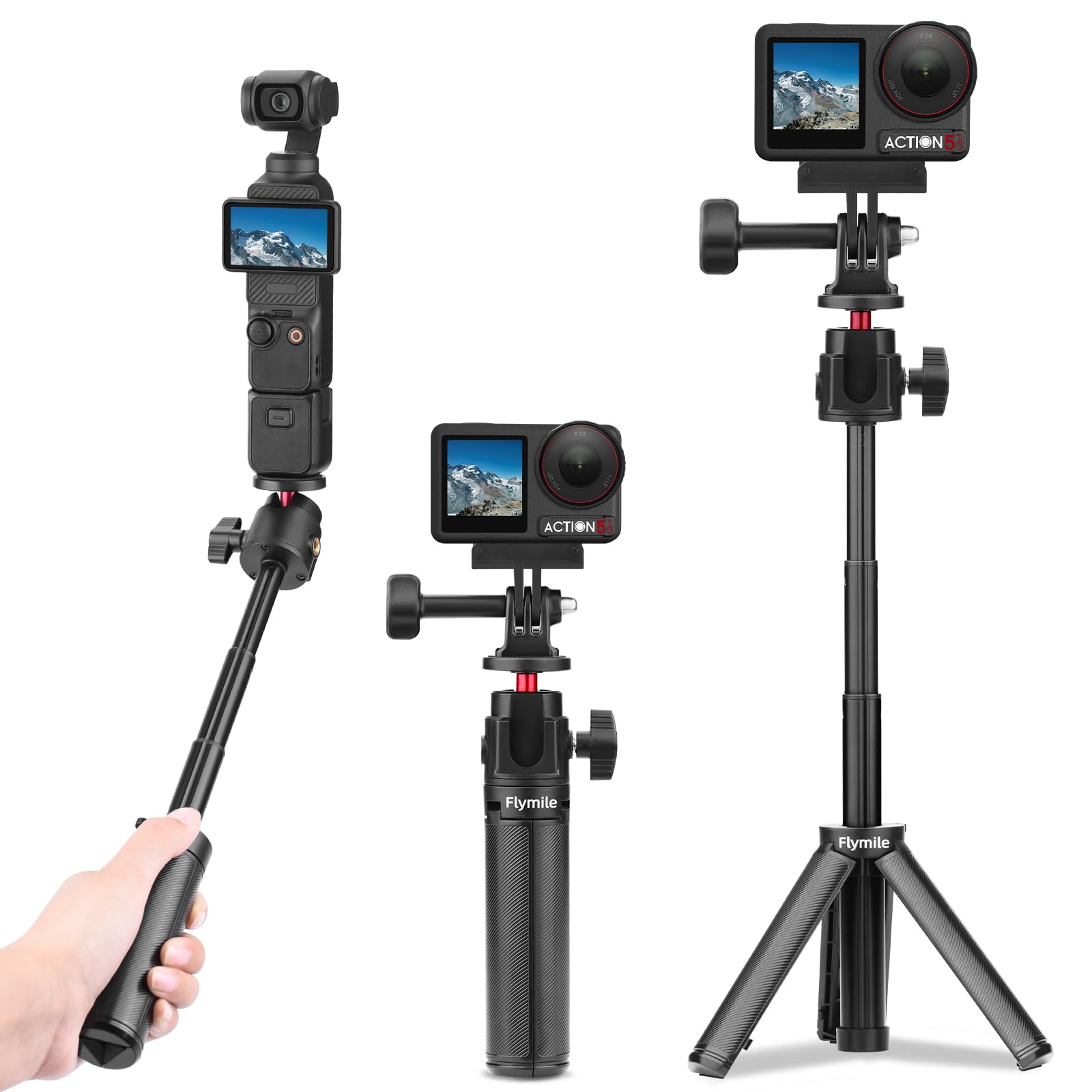DJI osmo action ガラスフィルム施工済 3脚 セルカ棒 gopro Amazon | DJI Osmo Pocket 3用 三脚/自撮り棒/一脚兼用 136cm