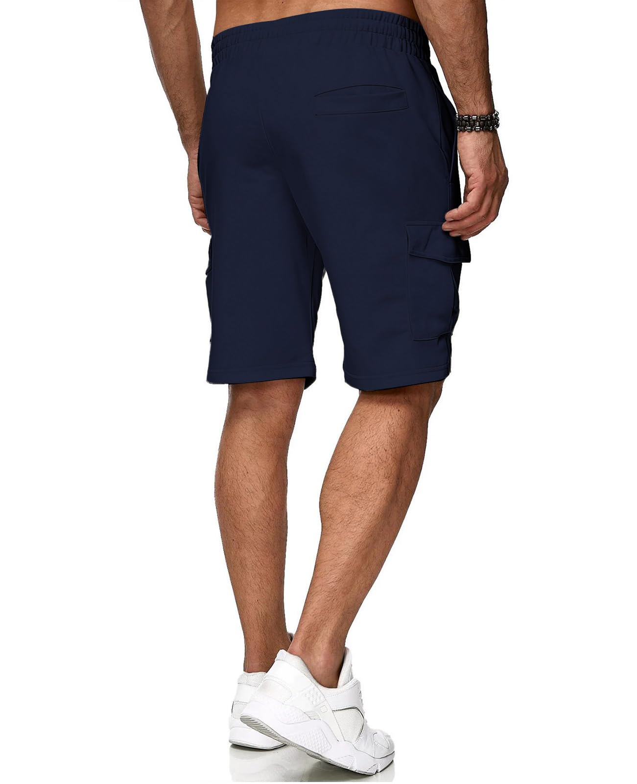 Rayson Pantaloncini Uomo Sportivi Estivi Pantaloni Corti Casual Pantaloncini da Uomo Corti Shorts con Coulisse e Tasche