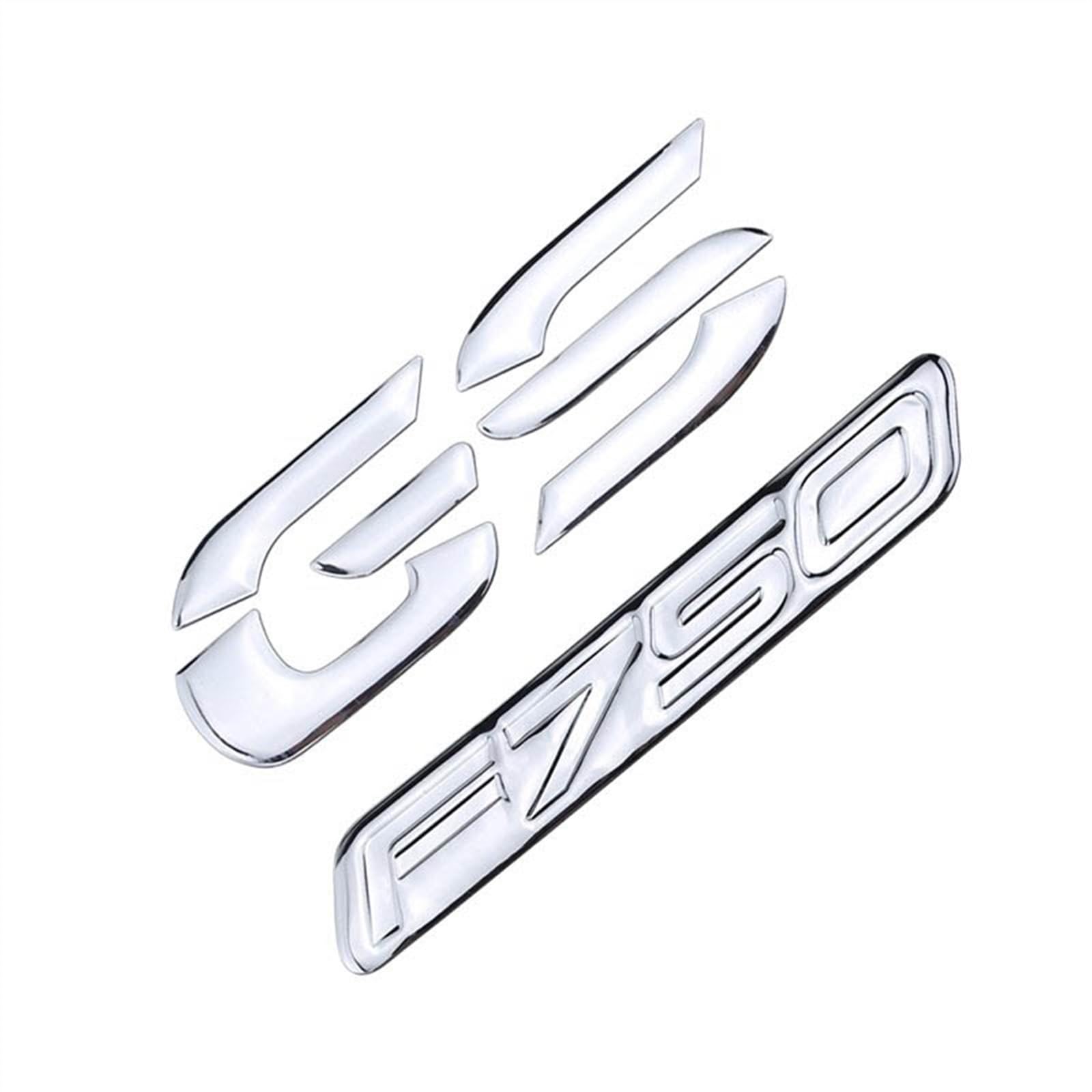 Gquikgw Silver Motorbike Sticker For Bmw F750gs F 750 Gs Motorcycle Protector Decal Stickers