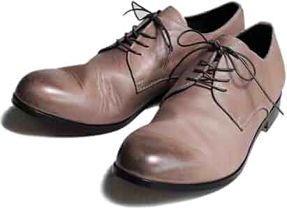 未使用パドローネ　ダービープレーントゥ アッシュグレー　41 26-26.5cm PADRONE パドローネ DERBY PLAIN TOE SHOES ダービー プレーン
