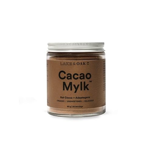 Lake Oak - Cacao Mylk Té 100 orgánico adaptogénico formulado nutricionista