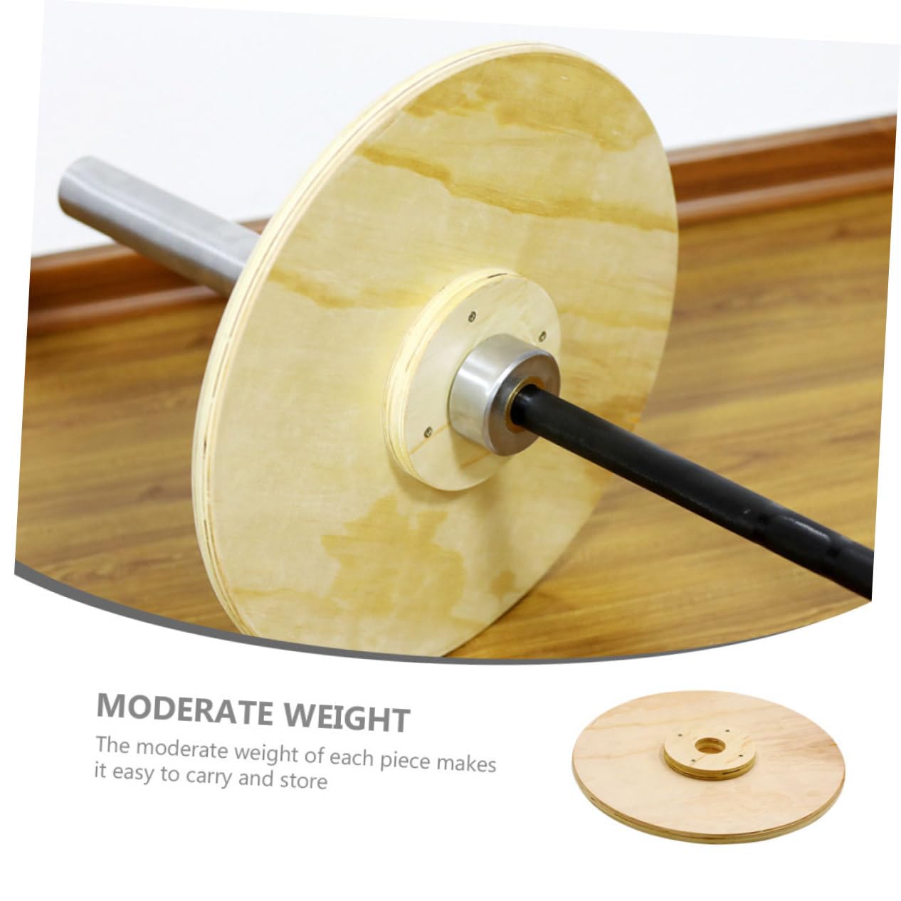 INOOMP Adjustable Dumbbell Weight Plates Barbell Plates Small Barbell Sports Training