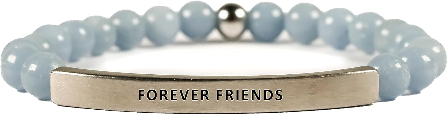 THE INSPIRATION CO. Love Collection Unisex Stretchable Bracelets (FOREVER FRIENDS)