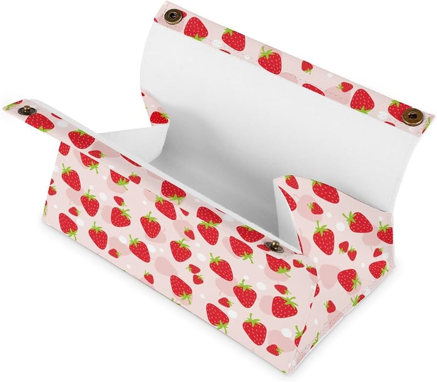 Amazon|ティッシュケース いちご柄 苺柄 イチゴ柄 ティッシュボックス Amazon|ティッシュケース いちご柄 苺柄 イチゴ柄 ティッシュボックス