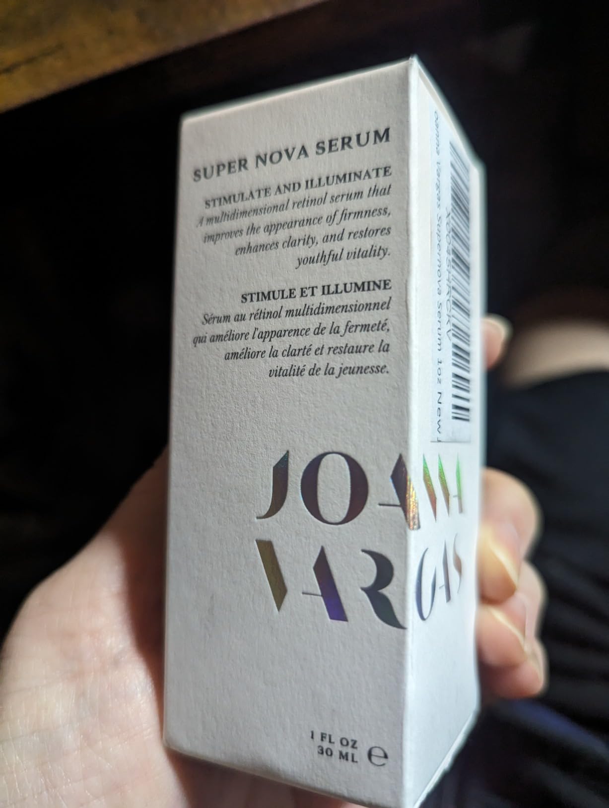 Joanna Vargas Supernova Retinol Serum for Face - Face Serum for Women Anti Aging & Brightens Lackluster Skin to a Glowing Complexion & Improved Elasticity - 30ml
