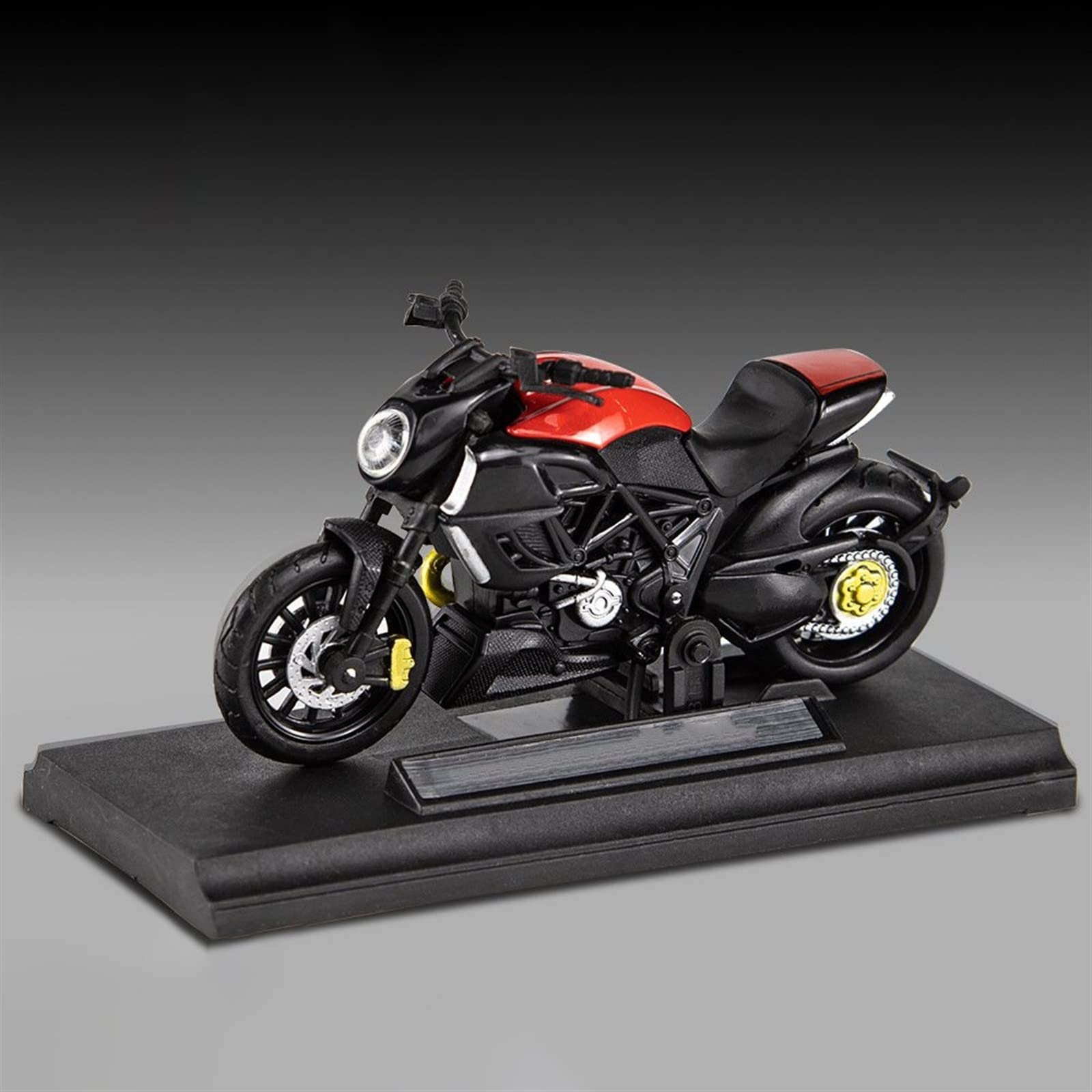 SEYXF Motorbike Toy Motorcycle Vehicles Model 1:18 for Ducati The Devil Alloy Scooter Diecasts Toys Gift
