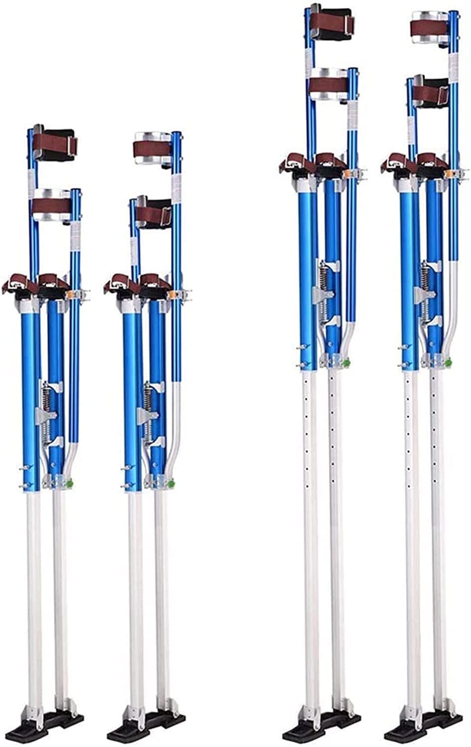 Szczudła do płyt gipsowo-kartonowych 50"- 64" Szczudła dekoracyjne Regulowane aluminiowe Szczudła budowlane Szczudła tynkarskie Szczudła robocze dla gipsomistrzów Instalatorów sufitów Malarzy