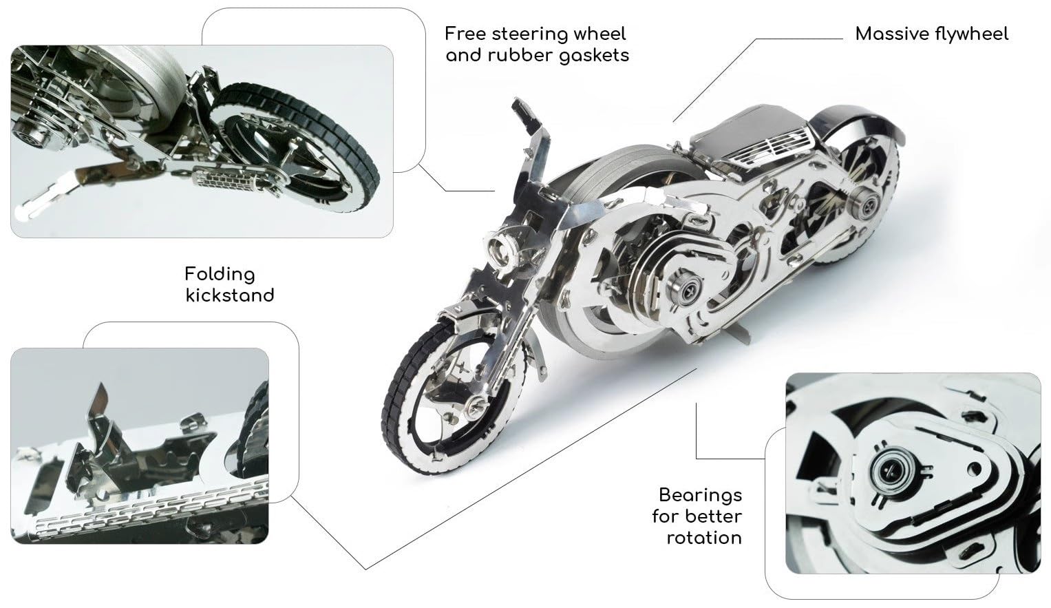 3D metalowe puzzle motocyklowe dla dorosłych, zestawy do samodzielnego montażu motocykli metalowe, trudne zestawy puzzli 3D, na czas rodzinny, dekoracje wnętrz najlepsze prezenty 90 szt.