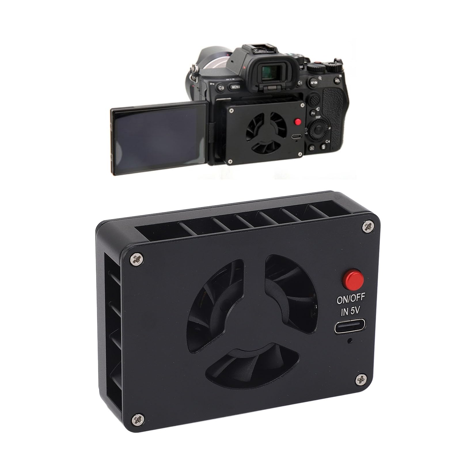 Camera Cooling Fan for Sony for Canon for FUJIFILM for Quiet