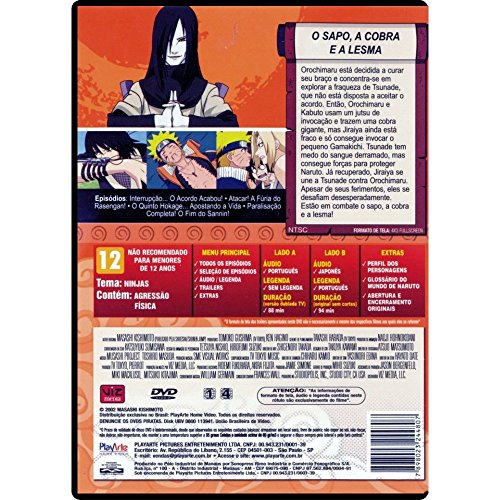 Naruto, V.28 - O Sapo, A Cobra E A Lesma