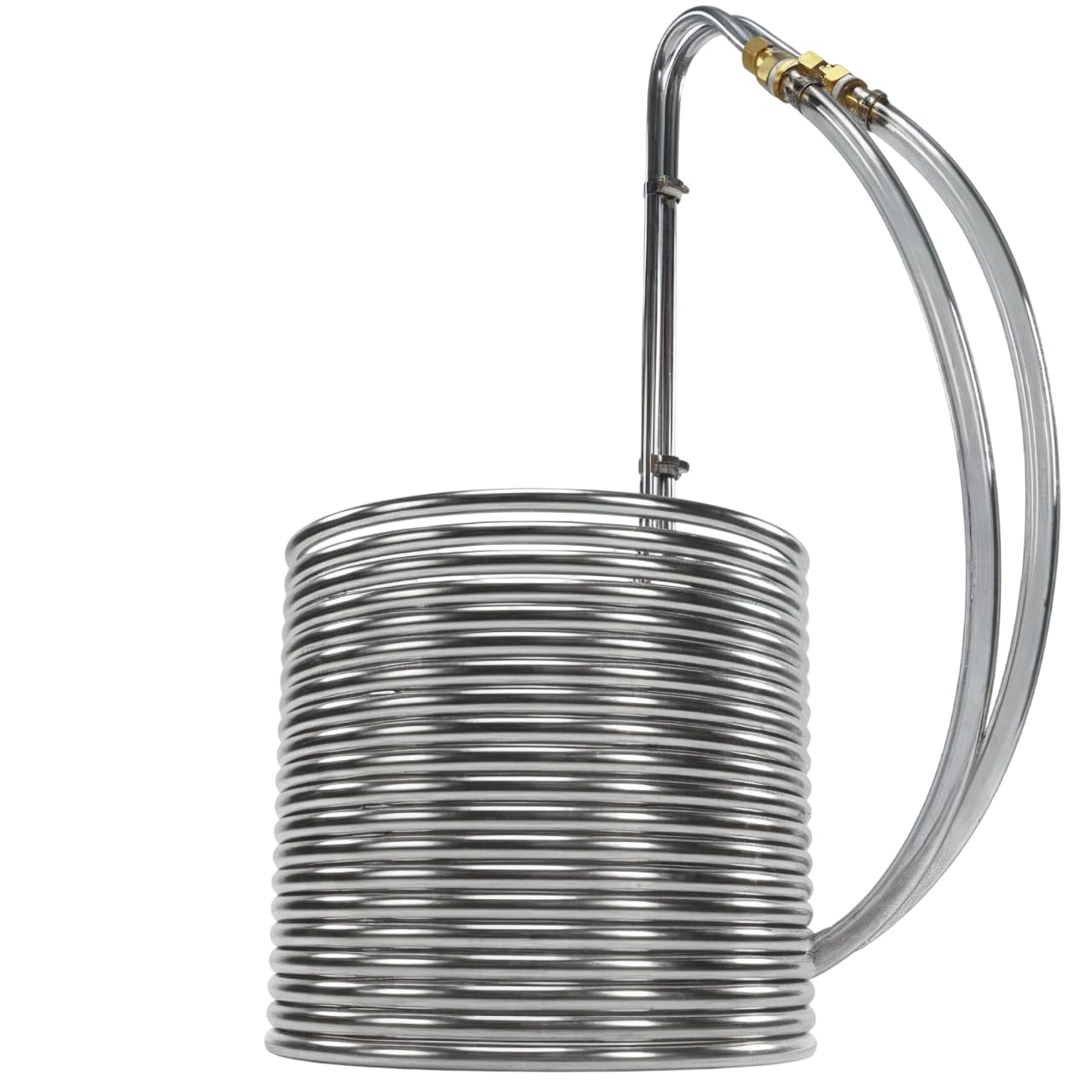 Coldbreak Wort Chiller – 50 Foot Food Grade Stainless Steel Tubing Coil – Water Chiller for Ice Bath Beer Brewing – Stainless Steel Knockout Immersion Beer Chiller – Home Brewing Equipment Made in USA