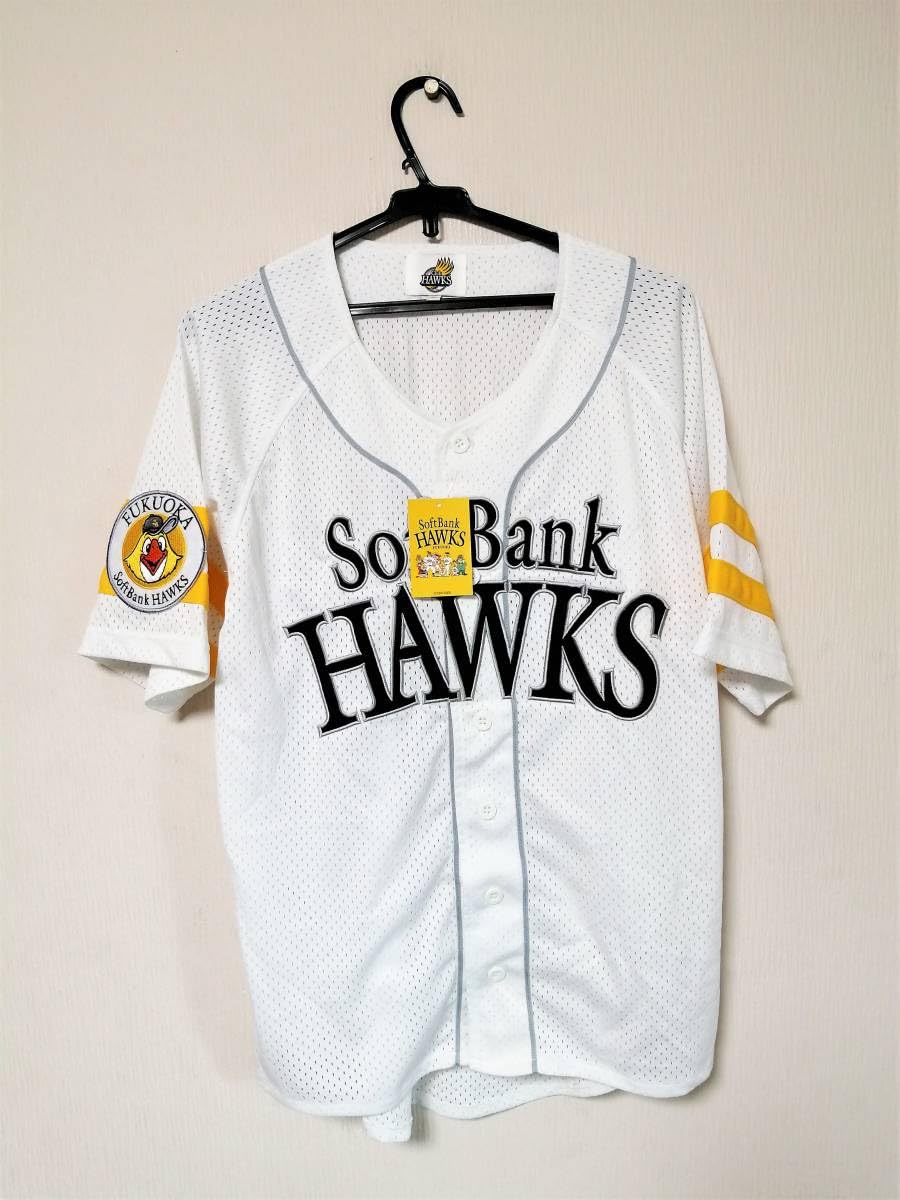 ホークス「ハイグレードレプリカユニフォーム」セット(ミズノ製Mサイズ、タグ付き) MIZUNO】ミズノ 野球 福岡ソフトバンクホークス ユニフォーム M