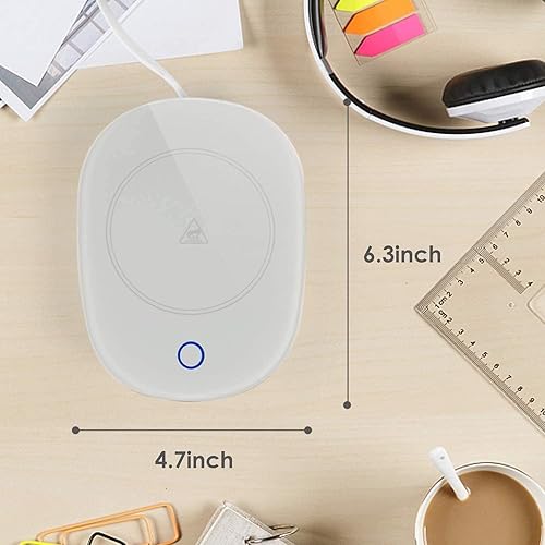 Miniatura 5 de Calentador de tazas de café, calentador inteligente de tazas de café con encendidoapagado automático, adecuado para la mayoría de tazas para el