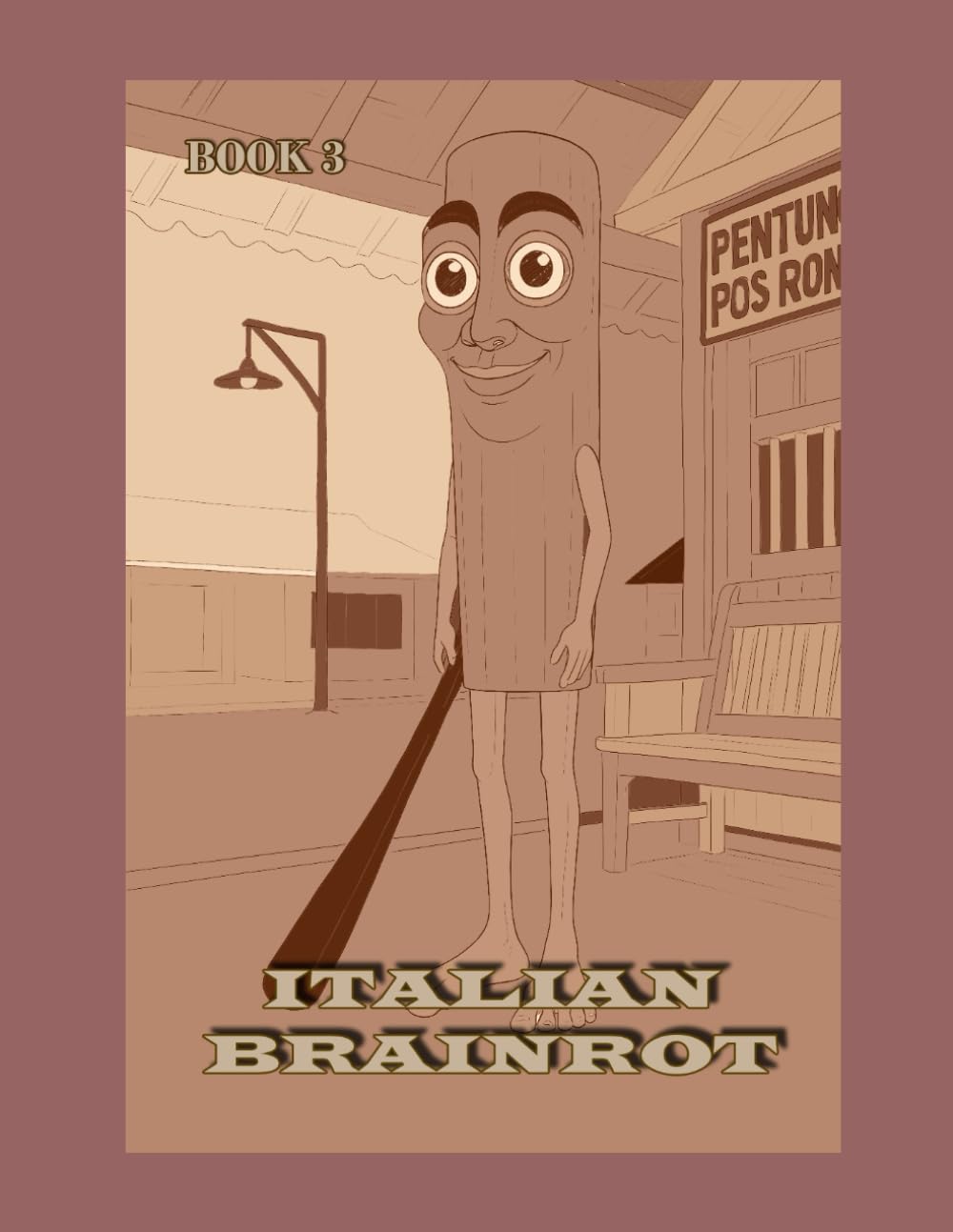 Italian Brainrot: Coloring Book 3