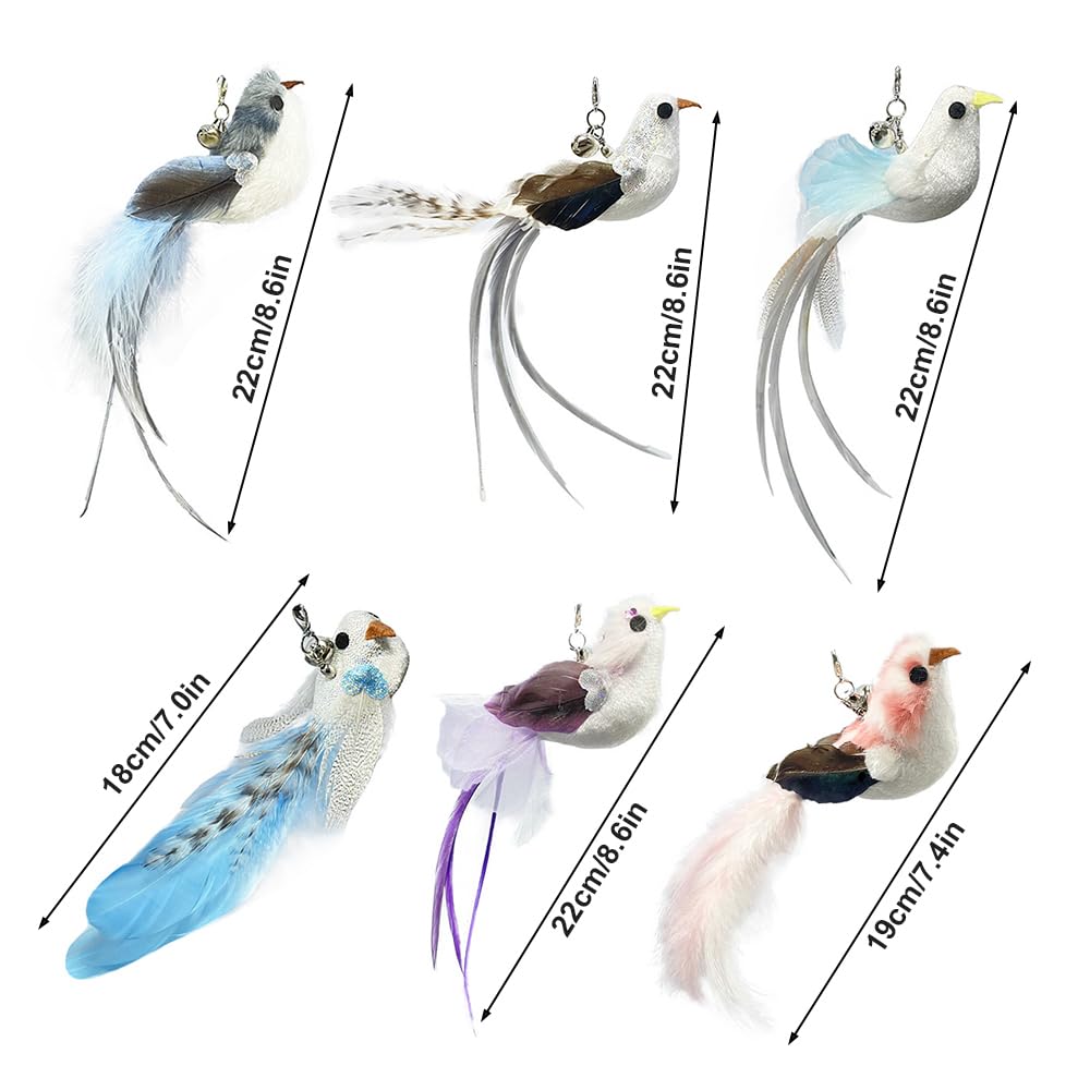 MiOYOOW Cat Feather Toys Refills - Image 3