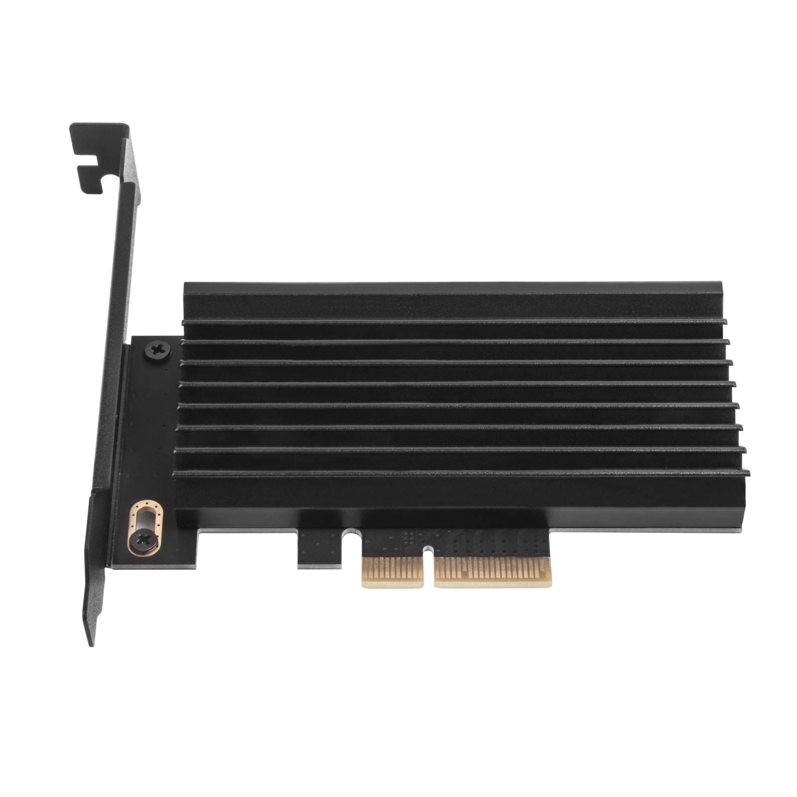 SilverStone Technology ECM24-ARGB M.2 NVMe SSD NGFF M Key a PCIe x4 ARGB Tarjeta adaptadora con disipador de Calor y Almohadilla térmica