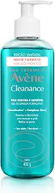 Avène Cleanance Gel de Limpeza Facial, Gel Facial Purificante com Monolaurina™, Zinco e Água Termal Avène, Controla Oleosidade, Desobstrui Poros, Reduz Cravos em 82% e Acalma Peles Sensíveis, 400g