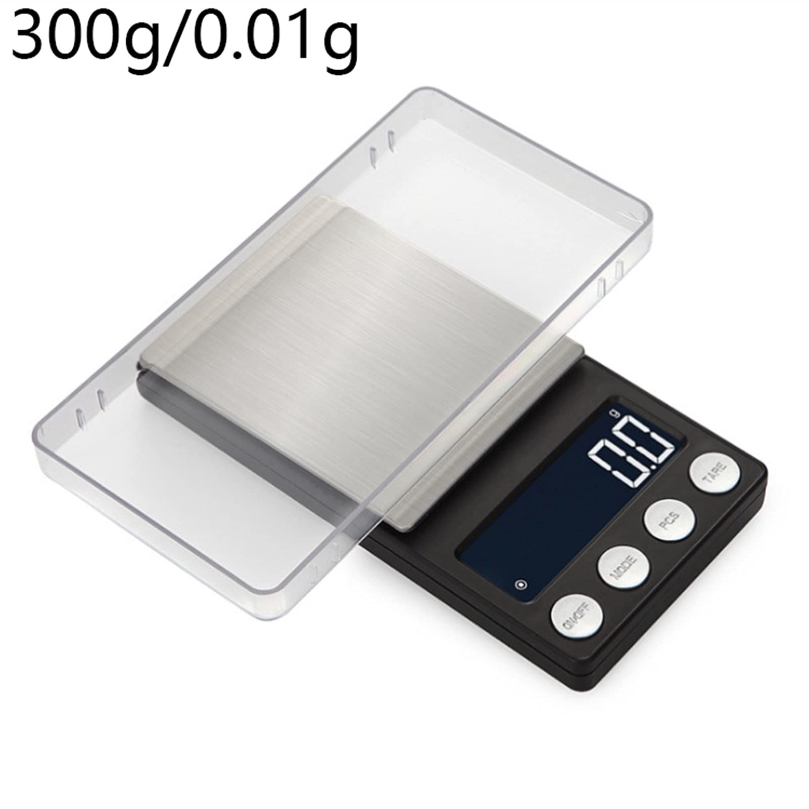 Keukenweegschaal draagbare nauwkeurige elektronische mini-weegschaal Pocket Case Post Keuken Sieraden Gewichtsbalans Digitale Gram Gewichtweergave Digitale Schaal (Maat: 500g