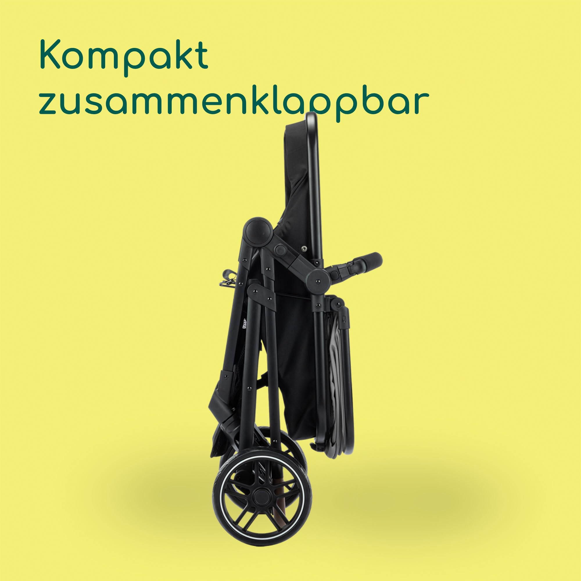 Bebeconfort Haze Trio Lux 3 in 1 Baby Kinderwagen mit i-Size Kindersitz, 0–4 Jahre, 22 kg, Kompakt Klappbar, Leichtes Set, Tinted Grey