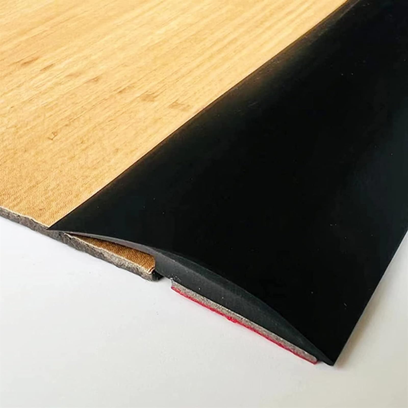 KEuLen Profilo di Transizione, Striscia di Soglia, for Piastrelle, Moquette in Legno e Laminato, Facile Installazione(Black)