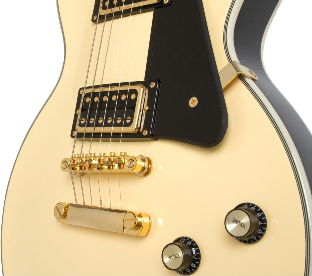 Epiphone Les Paul Custom blackback Pro guitarra eléctrica color