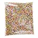 Clarashop Styrofoam - Palline in polistirolo espanso, sfere colorate, per riempire fiori, artigianato, forniture in schiuma e perline, multicolore