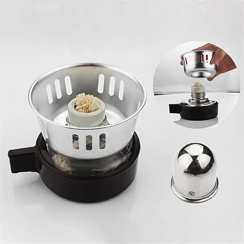 Miniatura 2 de DYOSEN Cafetera de sifón de estilo japonés cafetera de sifón de té olla de sifón al vacío cafetera tipo vidrio filtro de máquina de café 3 tazas