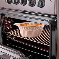 Vista 6 de Kenond Moldes para Pasteles de Silicona de 9.5 Pulgadas, Molde para Pastel Acanalado Antiadherente con Mango Resistente, Moldes para Hornear