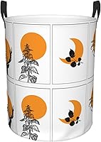 Vista 10 de Cesta de lavandería a rayas de arco iris, impermeable, con personalidad a la moda, cesta grande plegable para lavandería, cesta de almacenamiento