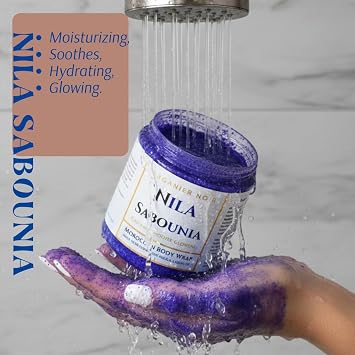 Nila Sabounia made with Pure Moroccan Nila and Argan Oil, Luxurious Home Spa (Hammam) Experience for all skin types.
