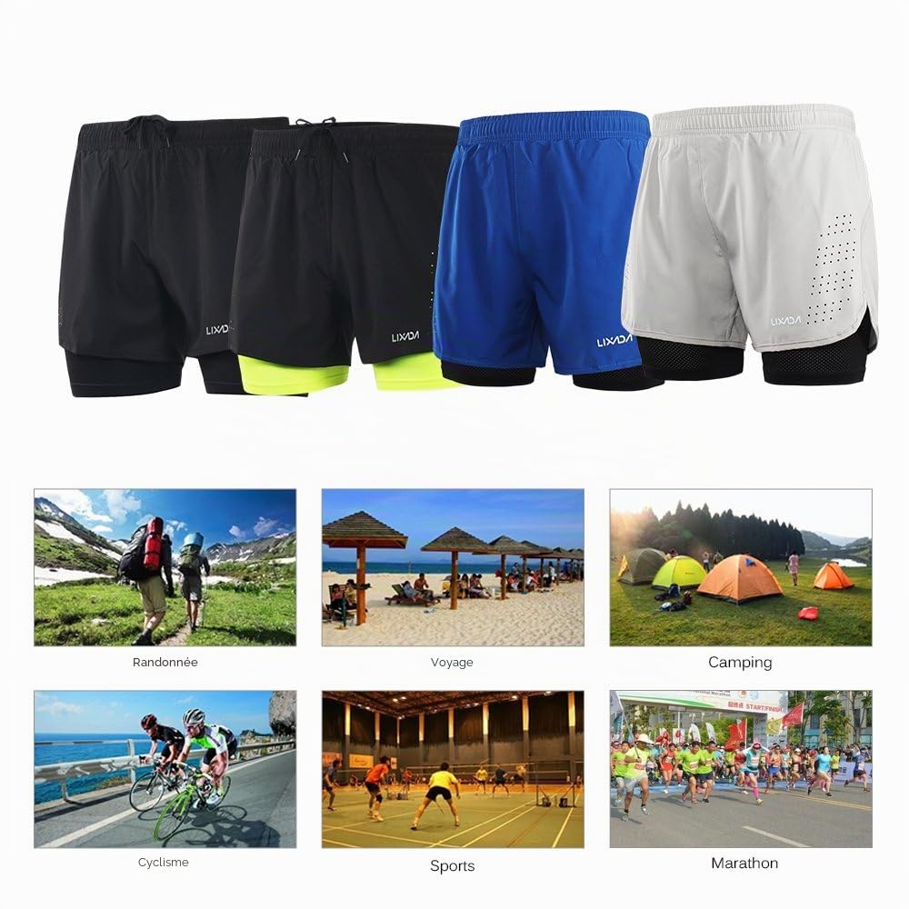 LIXADA Running Shorts - 短裤 - Actif - Homme