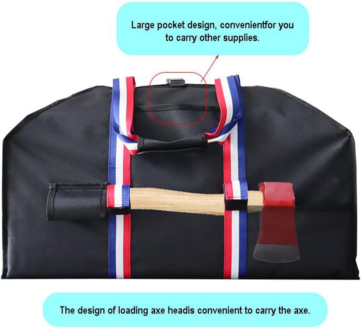Log Carrier Firewood Waterproof 600D Oxford Fabric Heavy Duty Tote