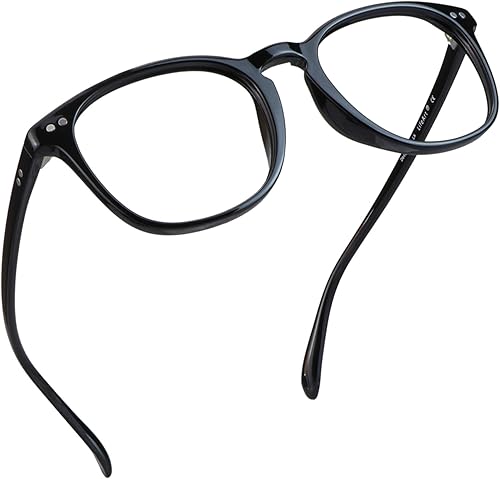 LifeArt - Lentes con bloqueo de luz azul, anti fatiga, anteojos de lectura para computadora, videojuegos y televisión para hombre y mujeres