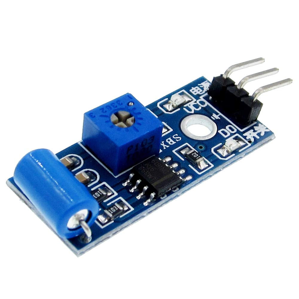 Fevas 5pcs/lot Normally Closed Type Vibration Sensor Module SW-420D