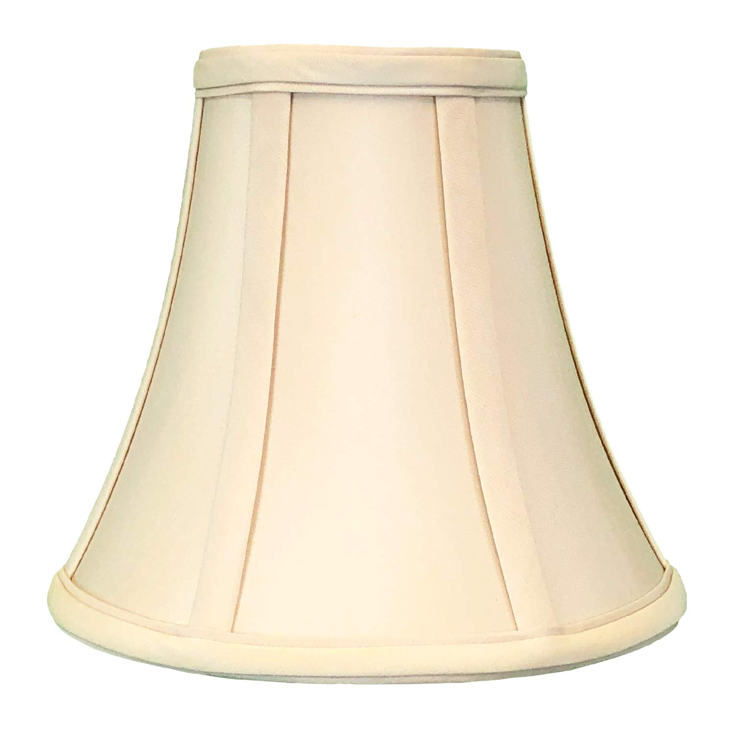 Royal Designs True Bell Lamp Shade with Round Clip, Beige, 3.75" x 7" x 6.75", 7 Inches - Image 2