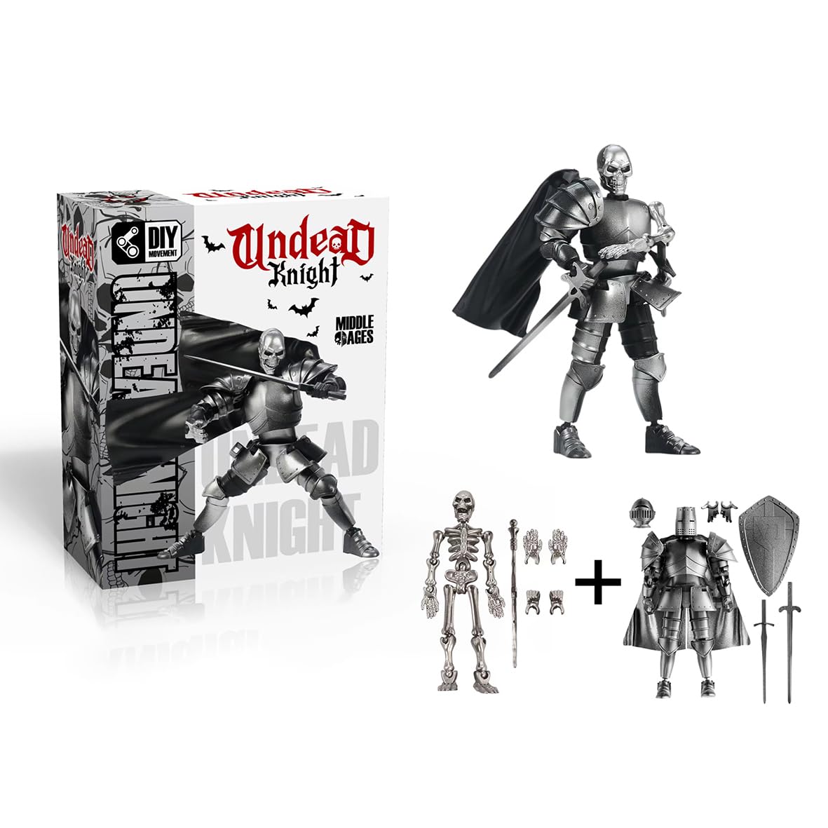 Amazon.com: Osmanthus bloom T13 Action Figure Set,Skeleton Knight