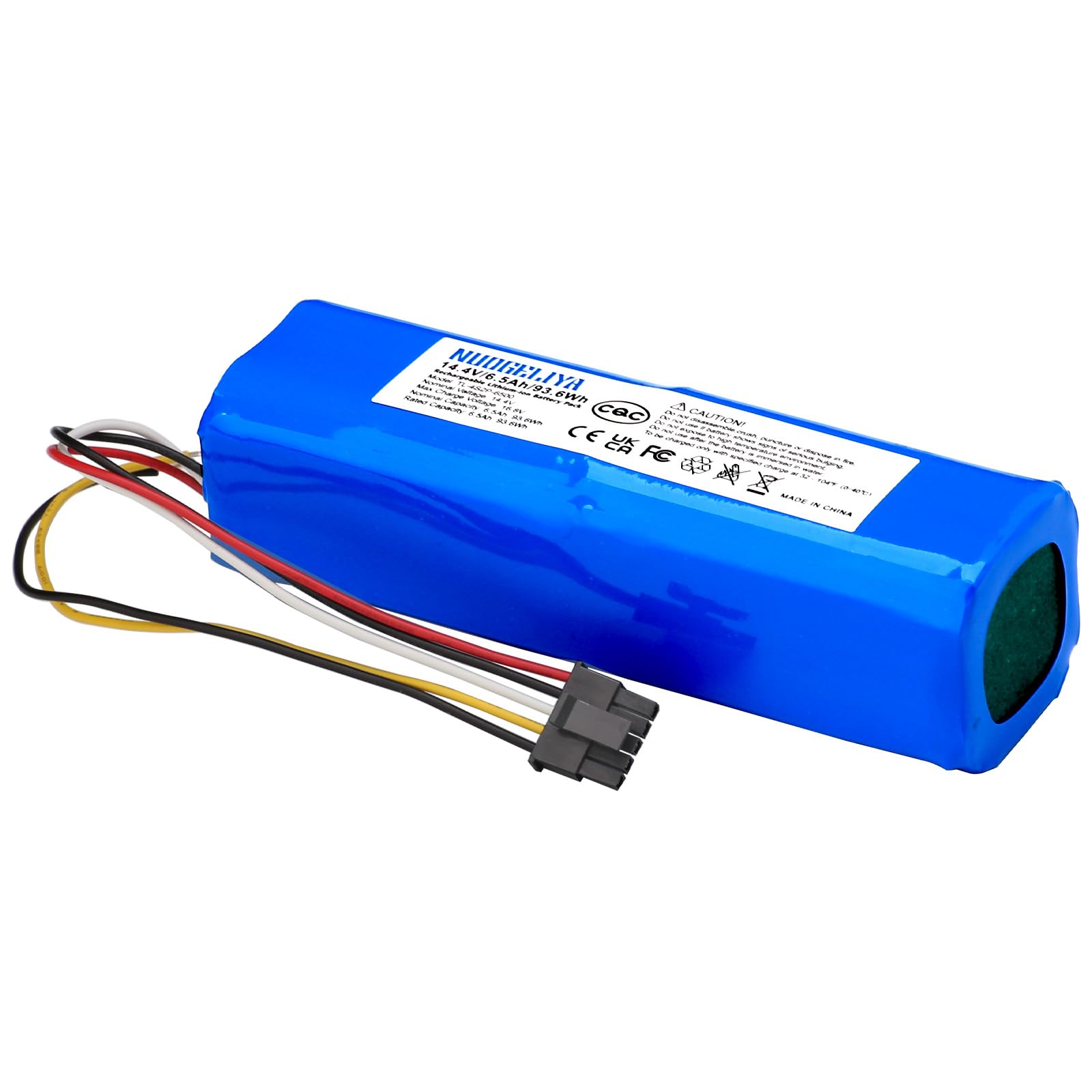 NUOGELIYA Para Conga 4090 4490 4690 4590 robot aspirador 14.4V 6500mAh batería de repuesto