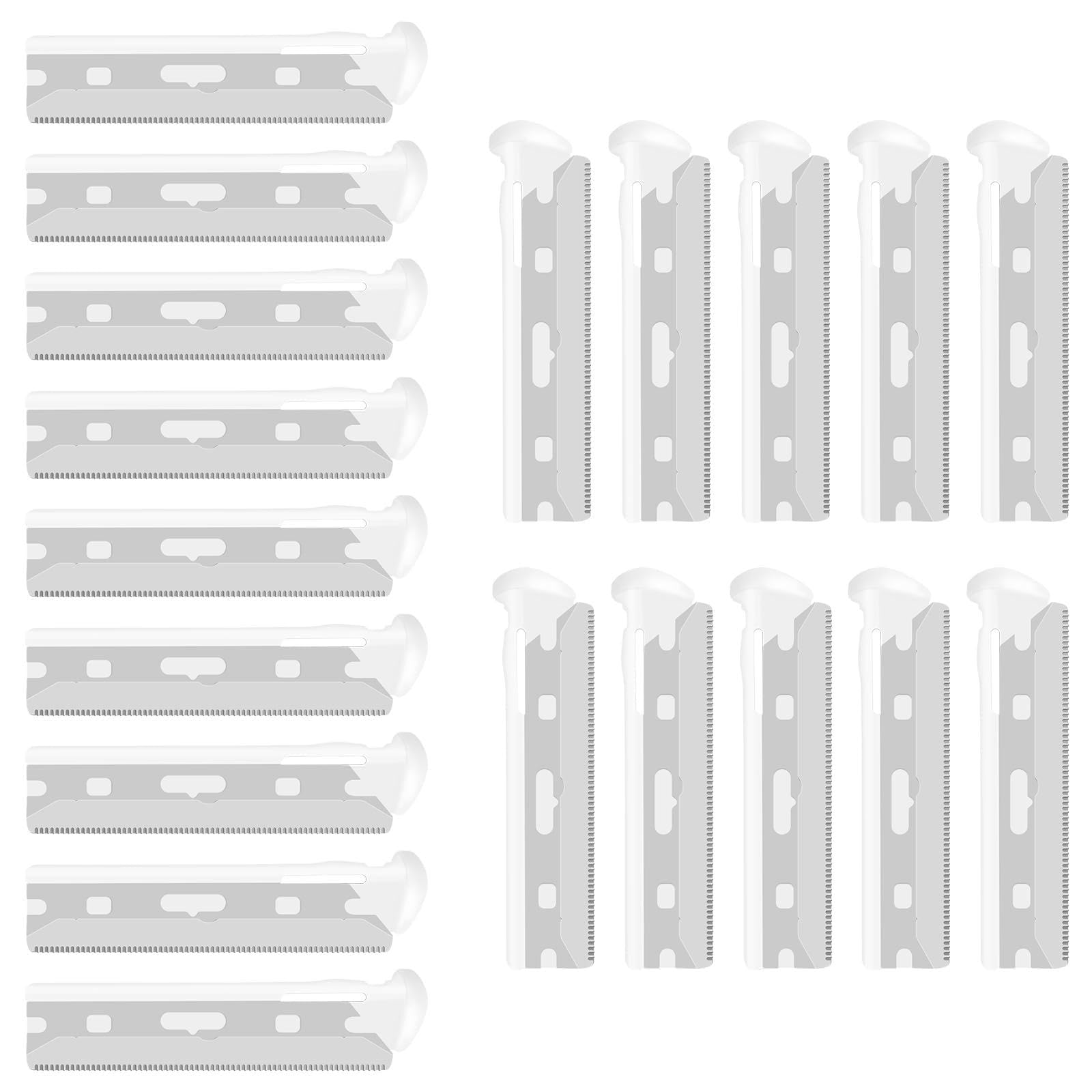 Facial Razor Replacement Blades for Tweezerman Stainless Steel Facial Razor